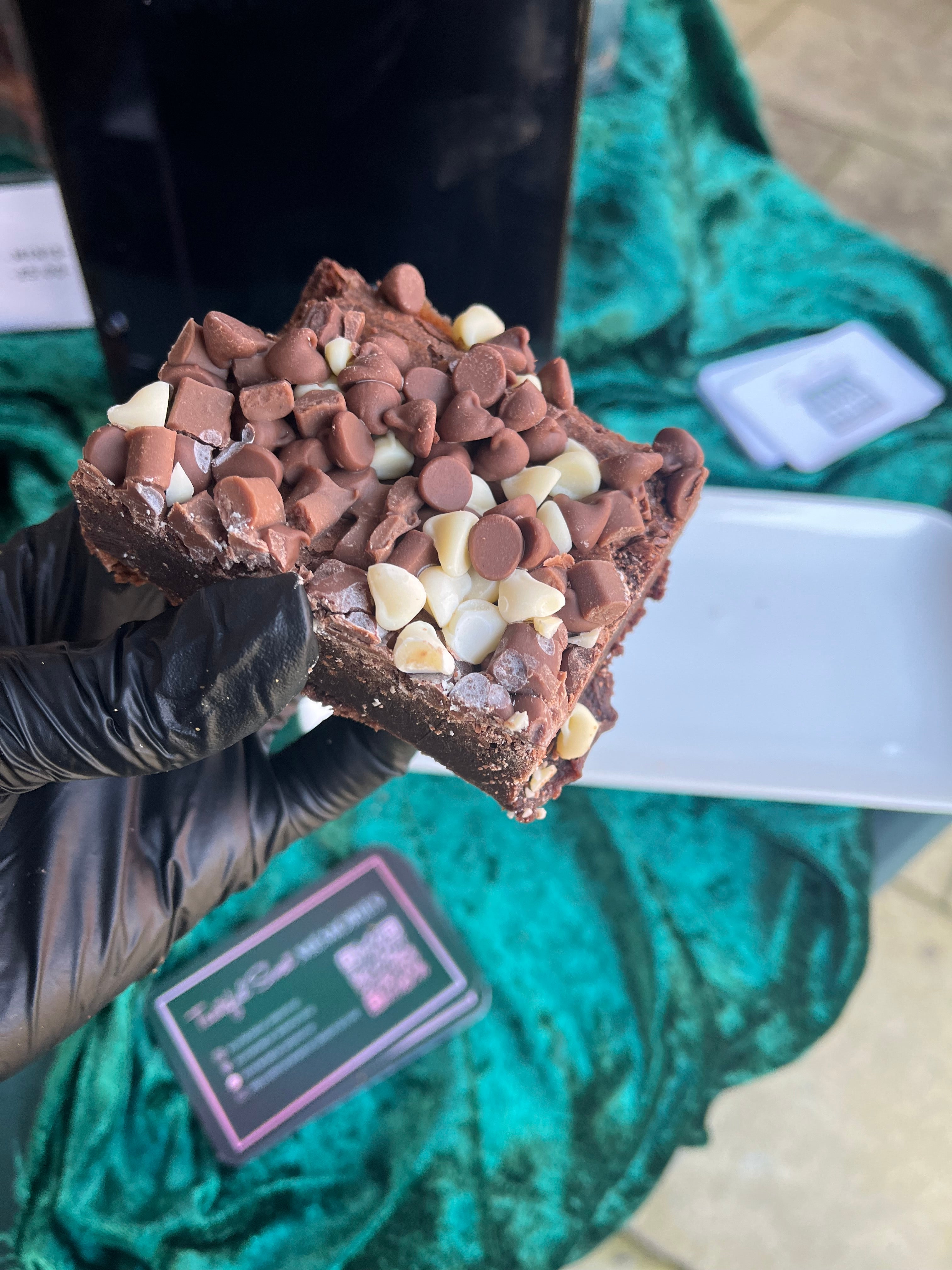 Postal Brownie Box Flour Girls Cakehouse